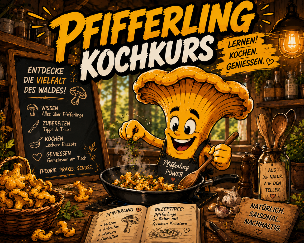 Alles Pfifferling! - Kochkurs